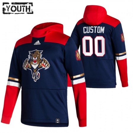 Kinder Eishockey Florida Panthers Custom 2020-21 Reverse Retro Pullover Hooded Sweatshirt